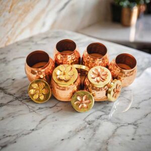 Dry Fruit Jar, Copper Jar, Indian Return gift, Wedding return gift, Indian Wedding gift, Wedding Favors gift, Party Favors gift, Puja Return gift, Diwali Gifts, Christmas Gifts, Muslim Wedding Favors, Nikaah Return gift, Indian Gifting